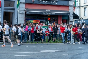 António Costa apoia a Seleção Nacional junto da comunidade portuguesa em Bruxelas