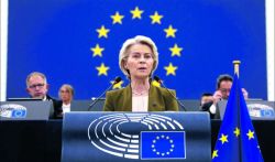 Estado da União: Von der Leyen defende UE soberana numa “era complexa de grandes perigos”